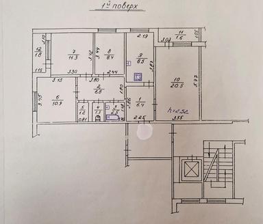 Багатокімнатна квартира за адресою Червоної Калини пр. (площа 82 м²) - Atlanta.ua - фото 32