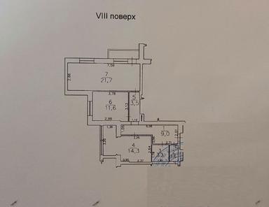 2-кімнатна квартира за адресою вул. Пішонівська (площа 65,8 м²) - Atlanta.ua - фото 44