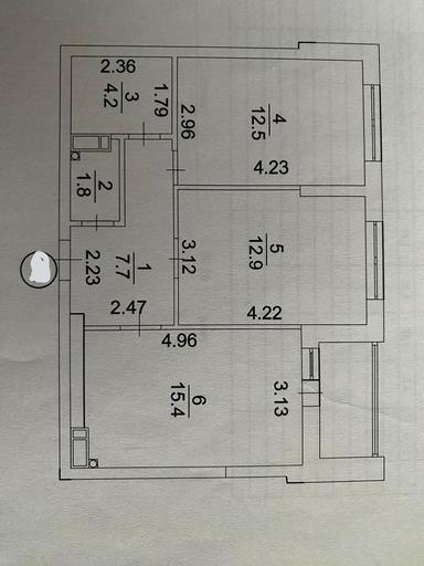 2-rooms apartment apartment by the address (area 58,1 m²) - Atlanta.ua - photo 52