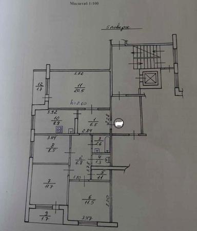 Багатокімнатна квартира за адресою Червоної Калини пр. (площа 83 м²) - Atlanta.ua - фото 26