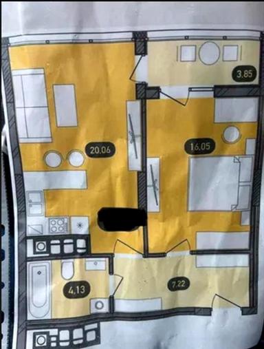 1-кімнатна квартира за адресою вул. Клепарівська (площа 53 м²) - Atlanta.ua - фото 36