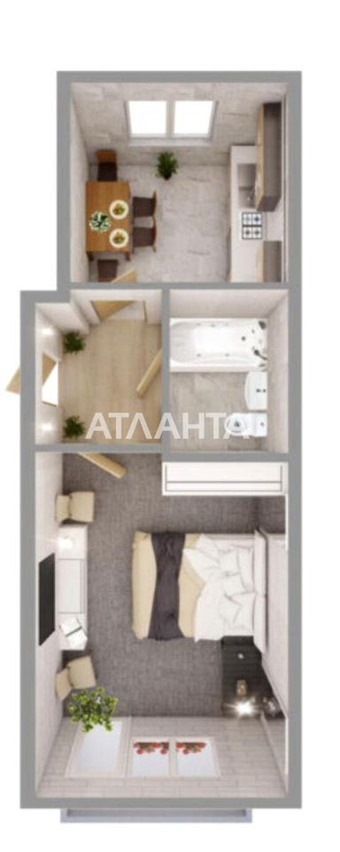 1-room apartment apartment by the address st. Vokzalnyy per (area 47,5 m²) - Atlanta.ua - photo 16