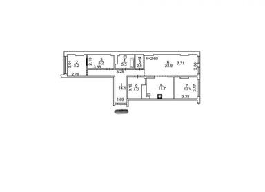 Багатокімнатна квартира за адресою вул. Зарічна (площа 91,4 м²) - Atlanta.ua - фото 46