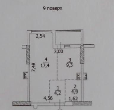 1-room apartment apartment by the address st. Balkovskaya Frunze (area 40 m²) - Atlanta.ua - photo 16