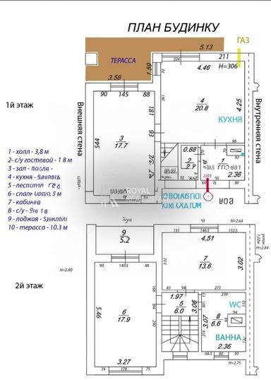 House by the address (area 100 m²) - Atlanta.ua - photo 56