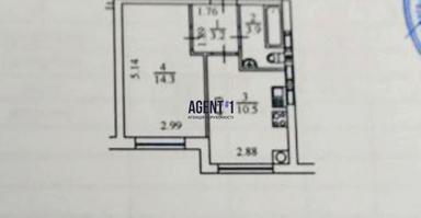 1-комнатная квартира по адресу ул. Строительная (площадь 33 м²) - Atlanta.ua - фото 31