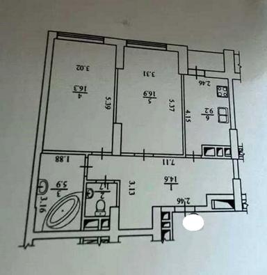 2-кімнатна квартира за адресою вул. Туманяна (площа 65 м²) - Atlanta.ua - фото 27