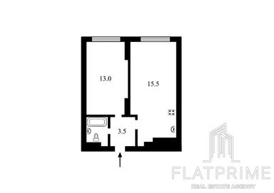1-кімнатна квартира за адресою вул. Заболотного (площа 45 м²) - Atlanta.ua - фото 12
