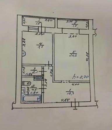 1-комнатная квартира по адресу (площадь 50 м²) - Atlanta.ua - фото 18