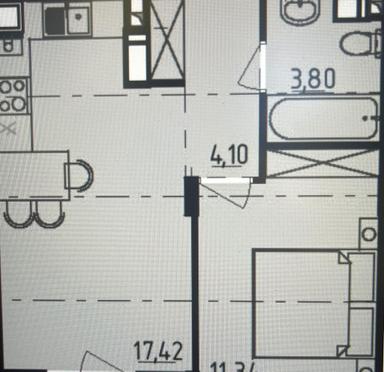 1-комнатная квартира по адресу ул. Филатова ак. (площадь 43 м²) - Atlanta.ua - фото 24