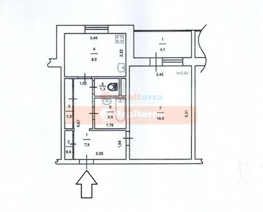 1-room apartment apartment by the address st. Ul Gorlovskaya (area 44,2 m²) - Atlanta.ua - photo 27