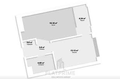 1-комнатная квартира по адресу (площадь 41 м²) - Atlanta.ua - фото 9