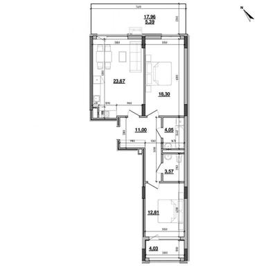 2-rooms apartment apartment by the address st. Lipinskogo V ul (area 82,9 m²) - Atlanta.ua - photo 26