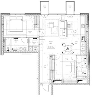 2-кімнатна квартира за адресою вул. Петра Радченка (площа 90 м²) - Atlanta.ua - фото 18