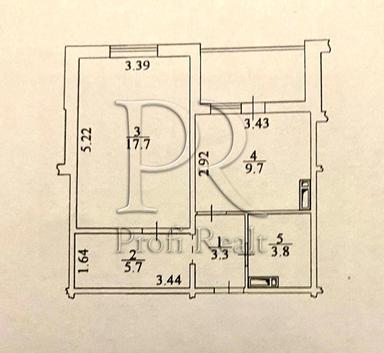 1-комнатная квартира по адресу Балтийский пер. (площадь 44 м²) - Atlanta.ua - фото 20