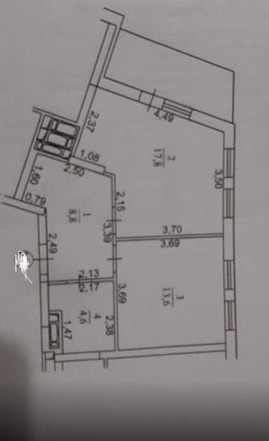 1-кімнатна квартира за адресою вул. Дружківська (площа 50 м²) - Atlanta.ua - фото 25