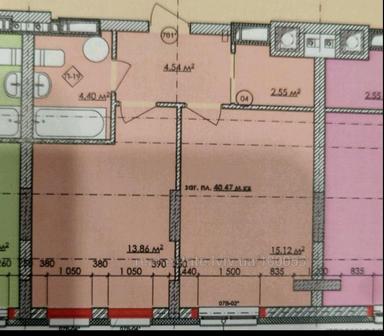 1-кімнатна квартира за адресою вул. Жасминова (площа 40,5 м²) - Atlanta.ua - фото 32