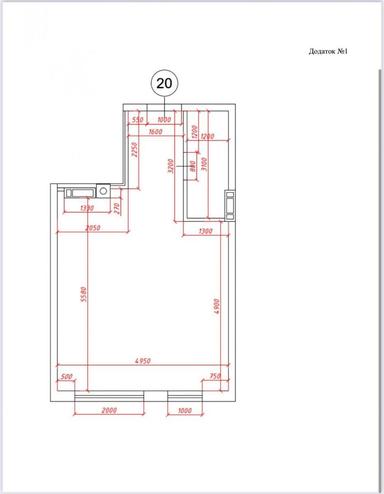 1-кімнатна квартира за адресою вул. Поліська (площа 34,6 м²) - Atlanta.ua - фото 24