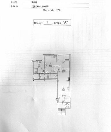 Комерційна нерухомість за адресою вул. Драгоманова (площа 77 м²) - Atlanta.ua - фото 10