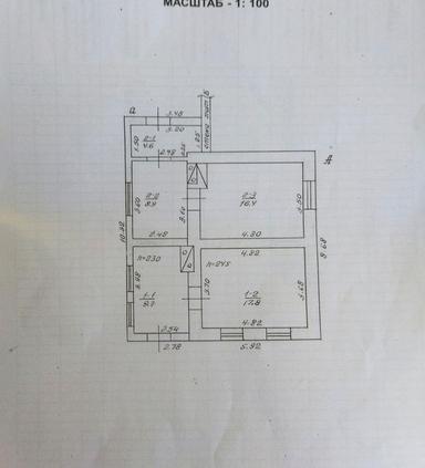 Будинок за адресою вул. Аеродромна (площа 58 м²) - Atlanta.ua - фото 16