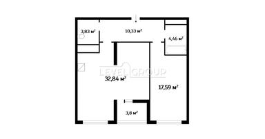 3-кімнатна квартира за адресою вул. Шосе Залізничне (площа 72,9 м²) - Atlanta.ua - фото 20