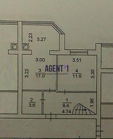 3-комнатная квартира по адресу ул. Мира (площадь 91 м²) - Atlanta.ua - фото 29