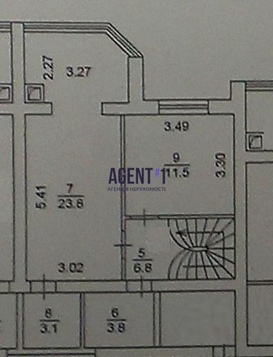 3-комнатная квартира по адресу ул. Мира (площадь 91 м²) - Atlanta.ua - фото 30