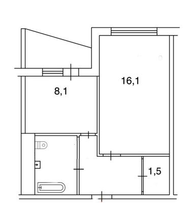 1-комнатная квартира по адресу (площадь 36 м²) - Atlanta.ua - фото 43