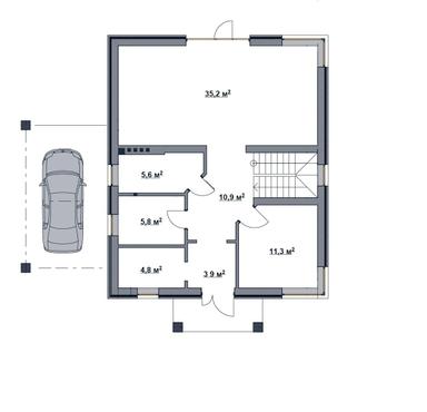 Дом по адресу ул. Институтская (площадь 160 м²) - Atlanta.ua - фото 47