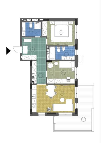 2-кімнатна квартира за адресою Берестейський проспект (площа 73 м²) - Atlanta.ua - фото 44