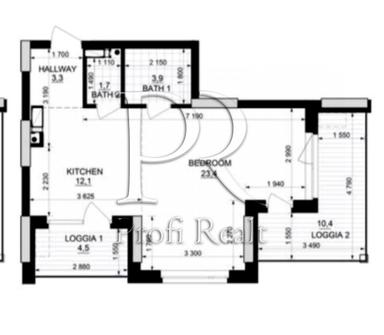 2-кімнатна квартира за адресою вул. Березняківська (площа 62 м²) - Atlanta.ua - фото 42