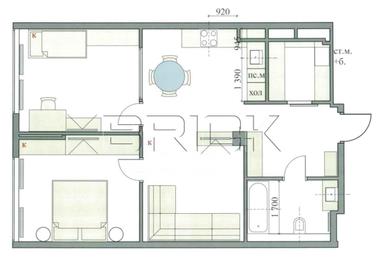 2-кімнатна квартира за адресою вул. Бойчука Михайла (площа 70 м²) - Atlanta.ua - фото 40
