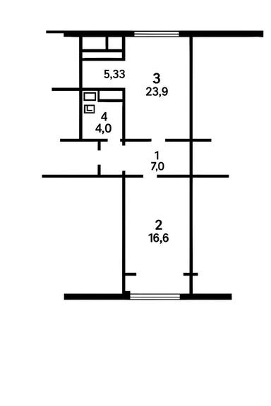 1-room apartment apartment by the address st. Luchistaya (area 52,4 m²) - Atlanta.ua - photo 72