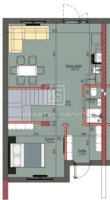 Дом по адресу (площадь 98 м²) - Atlanta.ua - фото 26