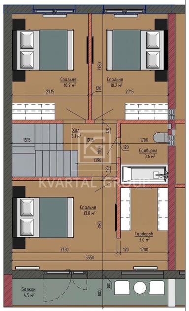 Дом по адресу (площадь 98 м²) - Atlanta.ua - фото 27