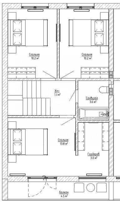 Дом по адресу (площадь 98 м²) - Atlanta.ua - фото 30