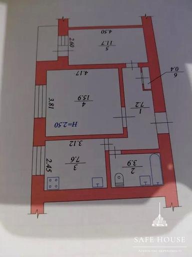 2-кімнатна квартира за адресою вул. Європейська (площа 48 м²) - Atlanta.ua - фото 14