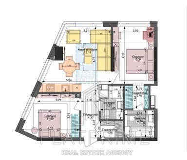 2-кімнатна квартира за адресою просп. Голосіївський (площа 60 м²) - Atlanta.ua - фото 53