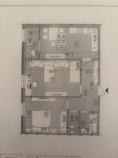 2-кімнатна квартира за адресою вул. Практична (площа 60 м²) - Atlanta.ua - фото 68