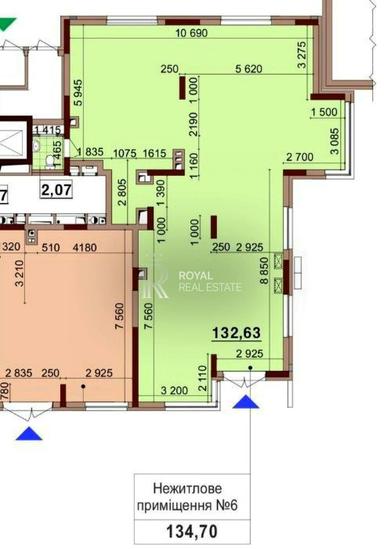 Коммерческая недвижимость по адресу ул. Олександра Олеся (площадь 135 м²) - Atlanta.ua - фото 22