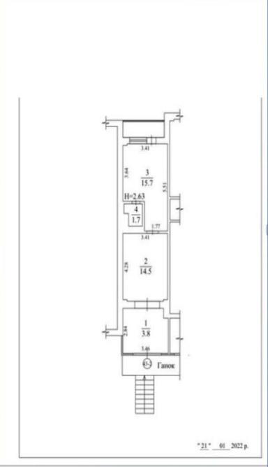 Коммерческая недвижимость по адресу пер. Энергетиков (площадь 99,8 м²) - Atlanta.ua - фото 8