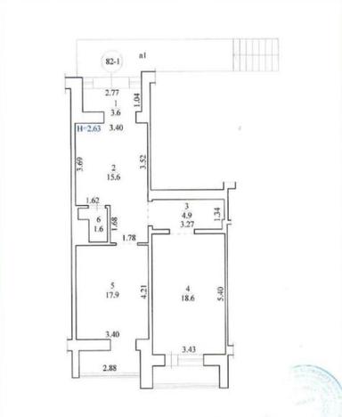 Коммерческая недвижимость по адресу ул. Милославская (площадь 74,5 м²) - Atlanta.ua - фото 6
