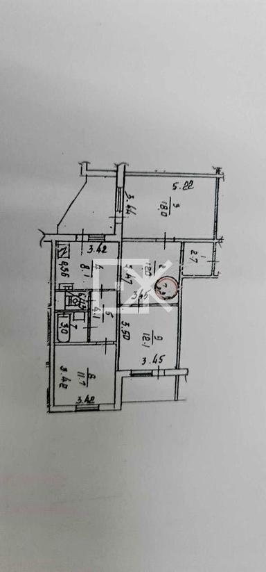 3-кімнатна квартира за адресою Григоренко пр. (площа 79 м²) - Atlanta.ua - фото 44