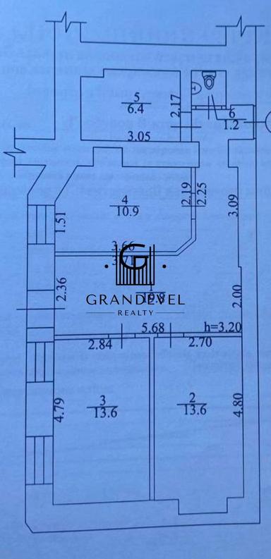 3-кімнатна квартира за адресою вул. Нижній Вал (площа 65 м²) - Atlanta.ua - фото 23
