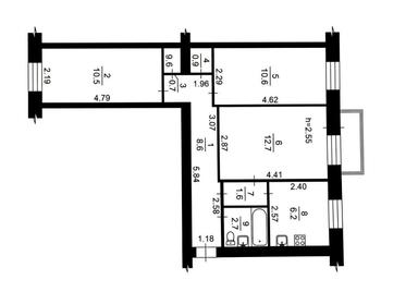 3-кімнатна квартира за адресою вул. Бойчука Михайла (площа 56 м²) - Atlanta.ua - фото 21
