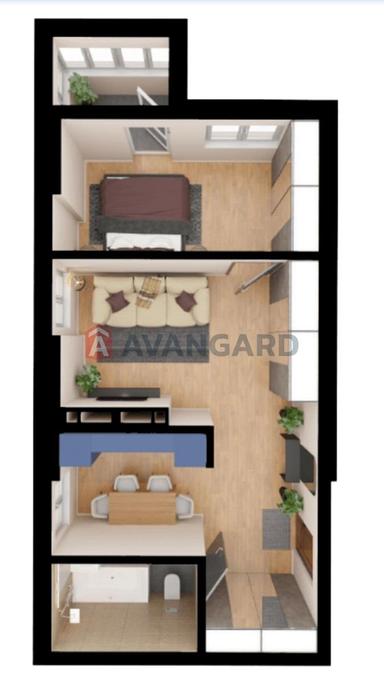 2-кімнатна квартира за адресою (площа 51,5 м²) - Atlanta.ua - фото 41