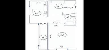 1-комнатная квартира по адресу ул. Богатырская (площадь 44 м²) - Atlanta.ua - фото 30