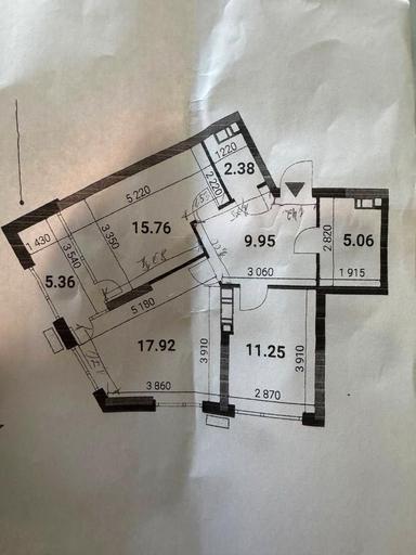 2-кімнатна квартира за адресою вул. Причальна (площа 68 м²) - Atlanta.ua - фото 24