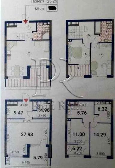 2-комнатная квартира по адресу ул. Причальная (площадь 91 м²) - Atlanta.ua - фото 42