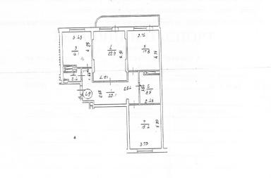 3-комнатная квартира по адресу ул. Ахматовой (площадь 110 м²) - Atlanta.ua - фото 34